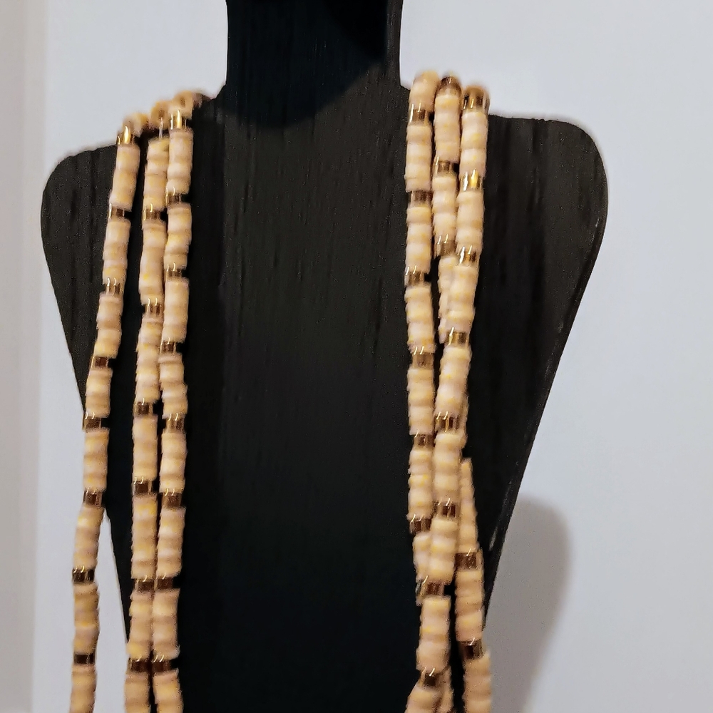 Multistrand Bead Necklace Set - Picture 3 of 6